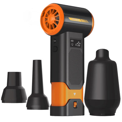 130000RPM Turbofan High Power Jet Fan Brushless Motor Variable Speed Dust Blower Cleaning Tool Air Duster Air Blower Handheld